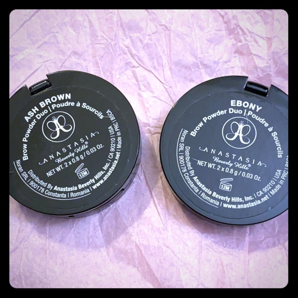 *PRE-BUNDLED* ABH “Ash Brown” + “Ebony” Brow Duo